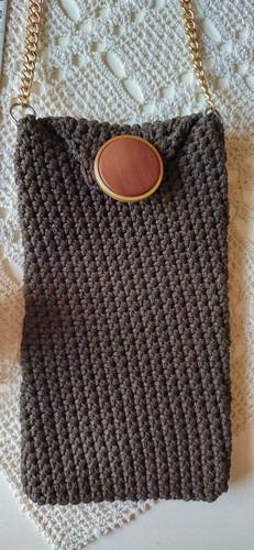 Borsa all uncinetto fatta - fatta, a