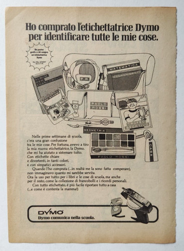 Pubblicita etichettatrice - pubblicita',