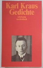 Karl Kraus: Poesie | Libro tascabile Suhrkamp 1989 (1° edizione)