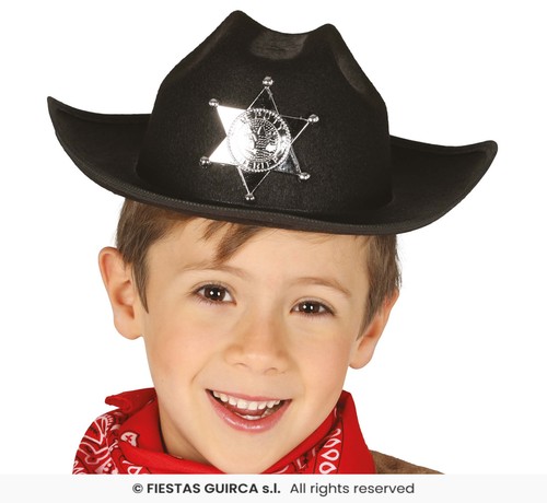 Cappello sceriffo cowboy - cowboy, in