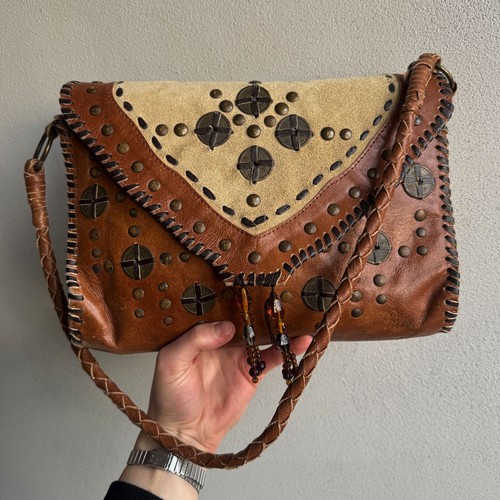 Borsa tracolla boho pelle - a, in