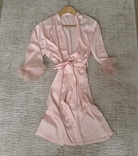 Accappatoio raso rosa