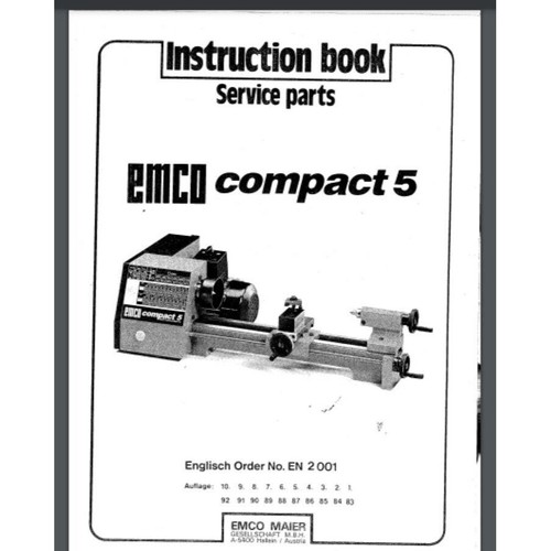 Libretto istruzioni emco - istruzioni,