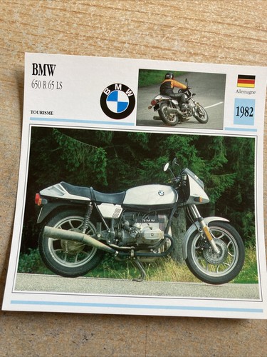 Bmw 650 r65ls 1982 mappa - mappa, moto