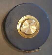 Bindella metro a Rotella vintage stoffa E ottone 10Mt marca BC cantiere geometra