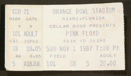 Biglietto concerto pink floyd - biglietto,