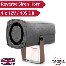 Sirena retromarcia auto clacson backup beeper allarme 105db 12V camion auto veicoli