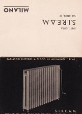 9773) RADIATORI ELETTRICI A SECCO IN ALLUMINIO REAL, SOCIETA' SIREAM.