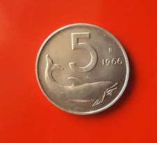 5 LIRE 1966 - FDC [J764]