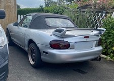 Rear Wing "Rx7 Style" for Mazda Mx5 Mk2, Mk2.5 - Aileron Style Rx7 Mx5 NB, NBFL