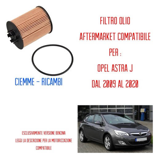 Filtro olio opel - filtro, j