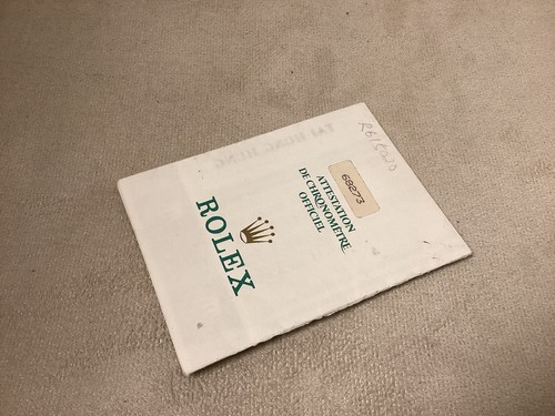 Garanzia rolex paper serial - garanzia,