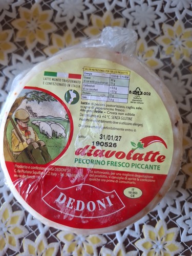Dedoni diavolatte pecorino - dedoni,