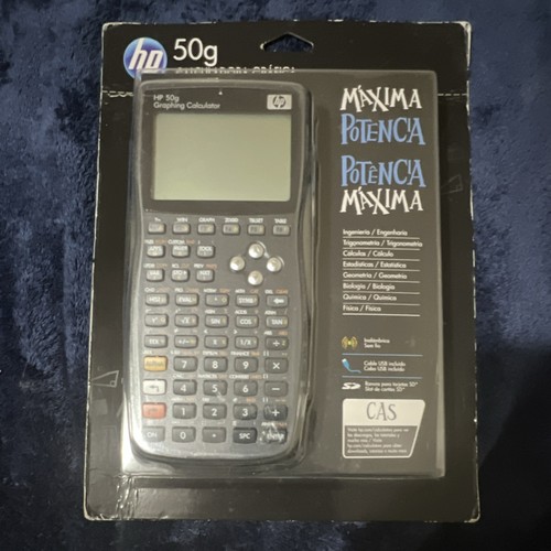 50g graphing calculator cas - hp,