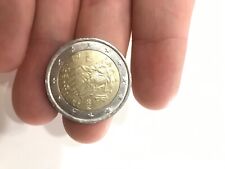 Blocco di 4 monete da 2 euro rare Carabinieri 2014 repubblica francese 1999 etc 