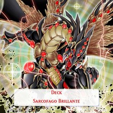 Yu Gi Oh Yugioh! Yu-Gi-Oh Deck Mazzo Sarcofago Brillante Gandora Mago Nero