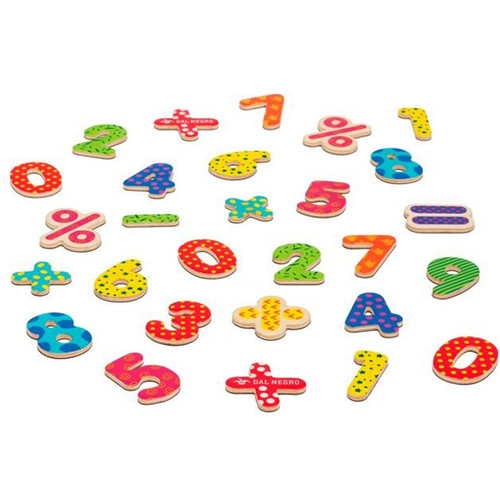 Gioco numeri legno - gioco, in