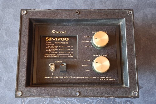 Sansui 1700 crossover made - sansui,