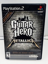 Guitar Hero Metallica Sony Playstation 2 completo CIB PS2