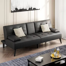 Divano letto futon reclinabile