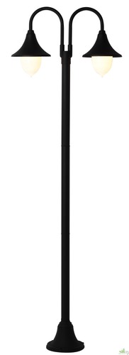 Lampione alluminio bracci - alluminio,