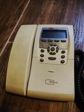 2 x Telefono fisso SIRIO 187 BASIC TELECOM vintage VIVAVOCE display cornetta