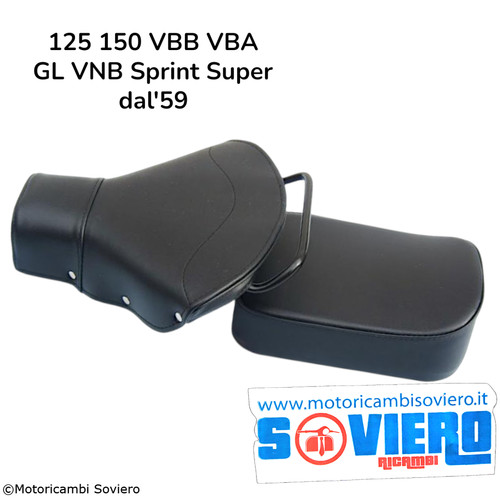 Kit sella cuscino blu scuro - \,