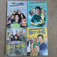 Scrubs DVD UK Series 1-4