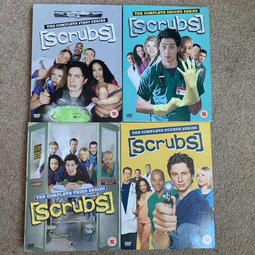 Scrubs dvd series 4 - series, 1-4