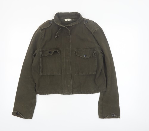 Giacca militare donna verde