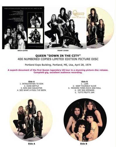 Queen down the - down, city