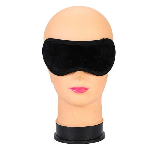 Black soft play blindfold - black,