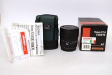 OBIETTIVO SIGMA EX 15MM F2.8 FISHEYE PER CANON AF