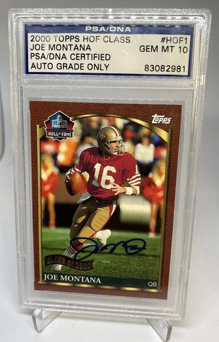 Joe montana autografato - joe,