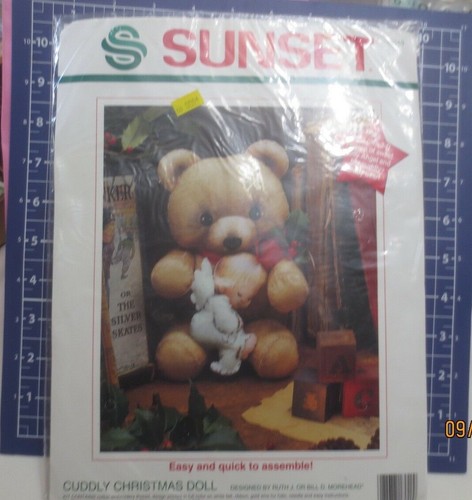 Sunset cuddly christmas doll - christmas,