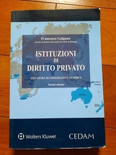 istituzioni di diritto privato. Francesco Galgano. Decima edizione.