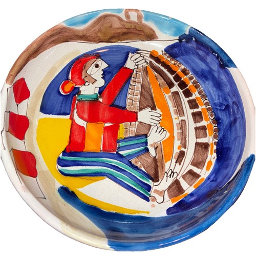 Piatto ceramica italiana - ceramica,