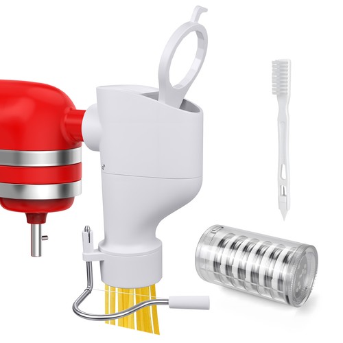 Pasta press accessorio con - press, 7