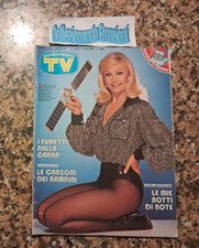 TV SORRISI E CANZONI 50 1985-Raffaella Carrà-Baglioni-Alain Delon-Morandi