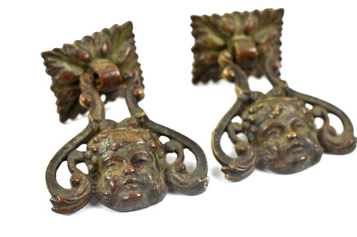 Antica coppia figure - , uomo