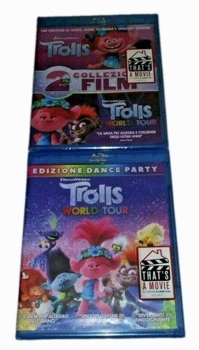 Trolls collezione film blu - 2,