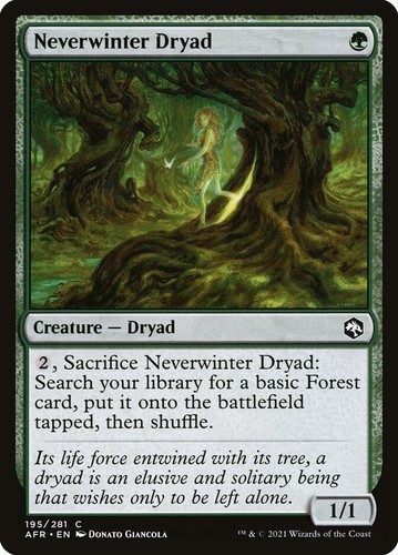 Neverwinter dryad fetch - dryad, (ex)