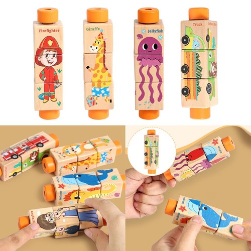 Gioco rompicapo legno con - gioco, in
