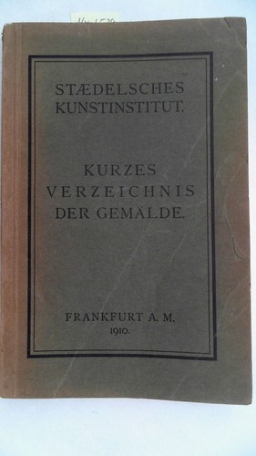 Staedelsche kunst institute - staedelsche,