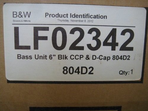 Basso bowers wilkins lf - basso,