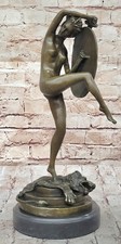 100% Massiccio Bronzo Statua
