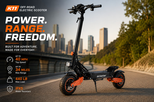Off road scooter - scooter, electric