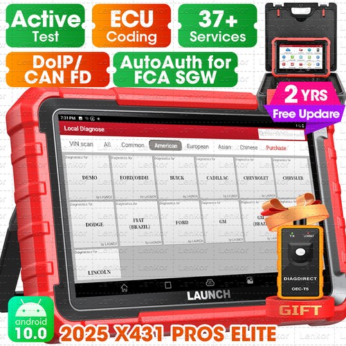 2025 launch x431 pros - elite, v