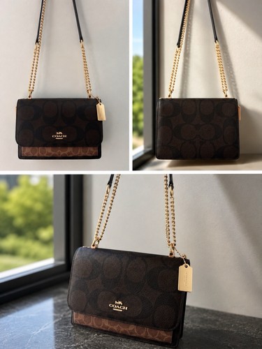 Borsa tracolla coach klare - a,