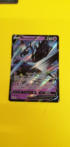 Pokemon card necrozma - card, v